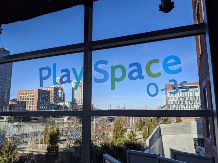 boston childrens museum playspace views